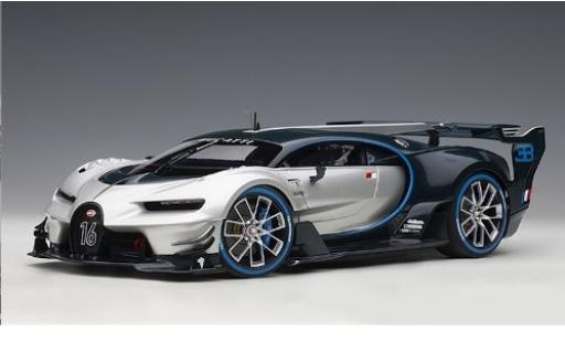 Bugatti Vision 1/18 AUTOart Gran Turismo grey/carbon 2015 diecast model cars