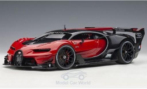 Bugatti Vision 1/18 AUTOart GT red/black 2015 diecast model cars