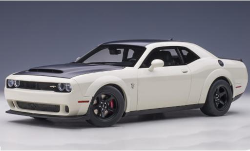 Diecast model cars Dodge Challenger 1/18 AUTOart SRT Demon white/matt-black 2018 Dodge Challenger 1/18 AUTOart SRT Demon white/matt-black 2018 diecast model cars