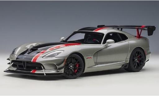 Diecast model cars Dodge Viper 1/18 AUTOart ACR metallic grey/Dekor 2017 Dodge Viper 1/18 AUTOart ACR metallic grey/Dekor 2017 diecast model cars