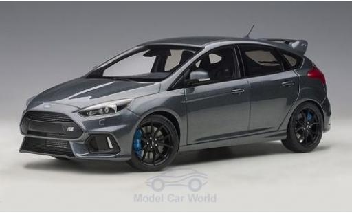 Ford Focus 1/18 AUTOart MKIII RS metallic grey 2016 diecast model cars