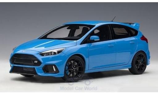 Ford Focus 1/18 AUTOart MKIII RS metallic blue 2016 diecast model cars