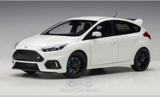Ford Focus 1/18 AUTOart MKIII RS white 2016 diecast model cars
