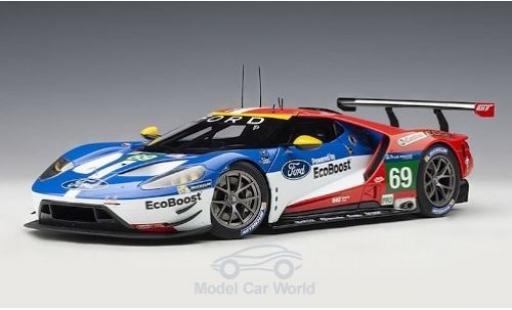Diecast model cars Ford GT 1/18 AUTOart blue 2016 Plain Body Version Ford GT 1/18 AUTOart blue 2016 Plain Body Version diecast model cars