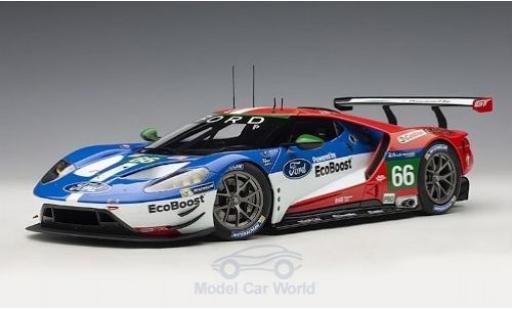Diecast model cars Ford GT 1/18 AUTOart No.66 Chip Ganassi Racing UK 24h Le Mans 2016 B.Johnson/S.Mücke/O.Pla Ford GT 1/18 AUTOart No.66 Chip Ganassi Racing UK 24h Le Mans 2016 B.Johnson/S.Mücke/O.Pla diecast model cars