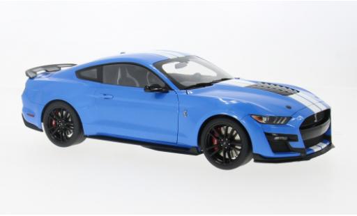 Diecast model cars Shelby GT 1/18 AUTOart Ford Mustang 500 blau/weiss 1:18 Shelby GT 1/18 AUTOart Ford Mustang 500 blau/weiss 1:18 diecast model cars