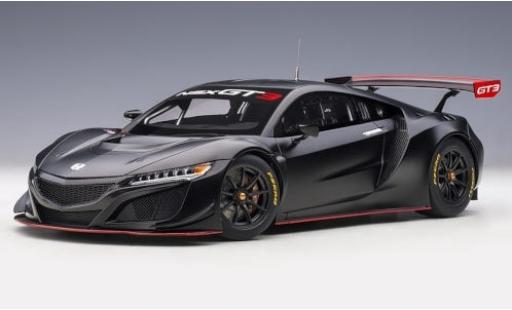 Diecast model cars Honda NSX 1/18 AUTOart GT3 metallic black 2018 Plain Body Version Honda NSX 1/18 AUTOart GT3 metallic black 2018 Plain Body Version diecast model cars