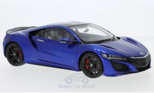 Diecast model cars Honda NSX 1/18 AUTOart (NC1) metallic blue RHD 2016 Honda NSX 1/18 AUTOart (NC1) metallic blue RHD 2016 diecast model cars