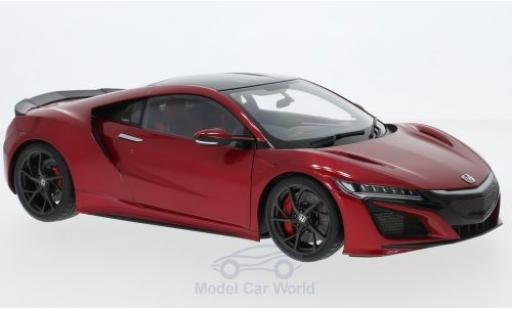 Diecast model cars Honda NSX 1/18 AUTOart (NC1) metallic red RHD 2016 Honda NSX 1/18 AUTOart (NC1) metallic red RHD 2016 diecast model cars