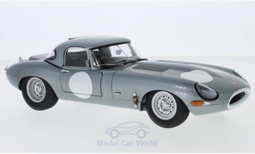 Jaguar E-Type 1/18 AUTOart Lightweight grey RHD mit abnehmbarem Dach diecast model cars