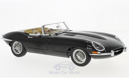Diecast model cars Jaguar E-Type 1/18 AUTOart Roadster Series I 3.8 black RHD 1961 Jaguar E-Type 1/18 AUTOart Roadster Series I 3.8 black RHD 1961 diecast model cars