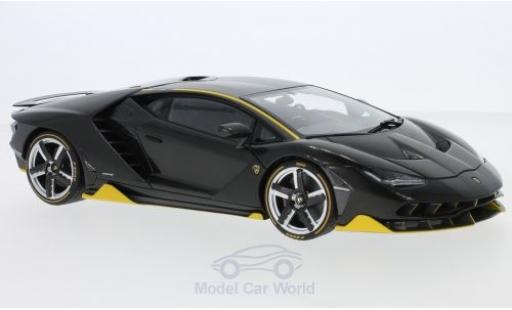Lamborghini Centenario 1/18 AUTOart LP770-4 carbon/yellow 2017 diecast model cars