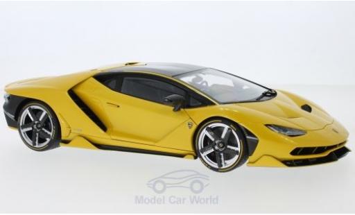 Lamborghini Centenario 1/18 AUTOart metallic yellow diecast model cars