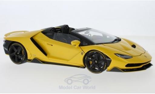 Lamborghini Centenario 1/18 AUTOart Roadster metallic yellow 2016 diecast model cars