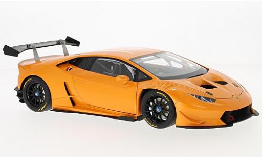 Diecast model cars Lamborghini Huracan 1/18 AUTOart LP 620-2 Super Trofeo metallic orange 2016 Lamborghini Huracan 1/18 AUTOart LP 620-2 Super Trofeo metallic orange 2016 diecast model cars