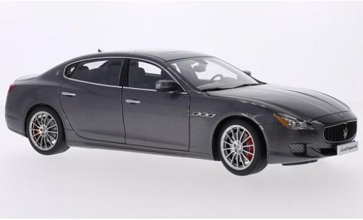 Maserati Quattroporte 1/18 AUTOart GTS metallic grey 2015 diecast model cars
