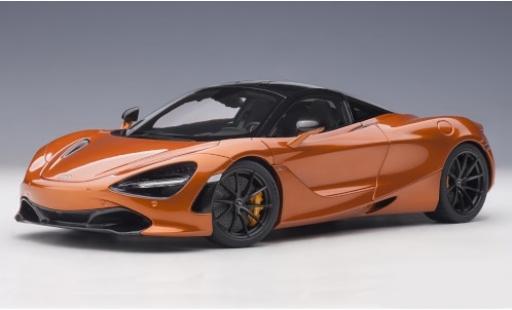 Diecast model cars McLaren 720 1/18 AUTOart S metallic orange 2017 McLaren 720 1/18 AUTOart S metallic orange 2017 diecast model cars