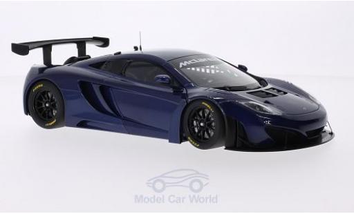 Diecast model cars McLaren MP4-12C 1/18 AUTOart GT3 metallic blue RHD 2011 McLaren MP4-12C 1/18 AUTOart GT3 metallic blue RHD 2011 diecast model cars
