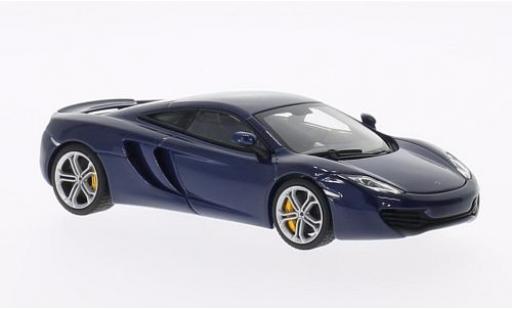 McLaren MP4-12C 1/43 AUTOart metallic blue 2011 diecast model cars