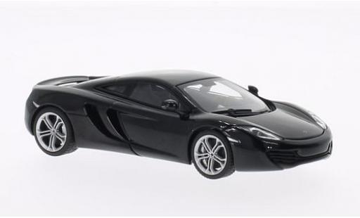McLaren MP4-12C 1/43 AUTOart black 2011 diecast model cars