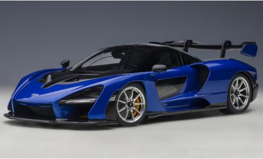 Diecast model cars McLaren Senna 1/18 AUTOart blue/black 2018 McLaren Senna 1/18 AUTOart blue/black 2018 diecast model cars