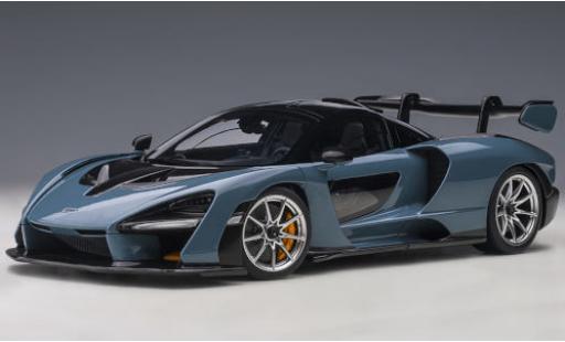 Diecast model cars McLaren Senna 1/18 AUTOart metallic blue/carbon 2018 McLaren Senna 1/18 AUTOart metallic blue/carbon 2018 diecast model cars