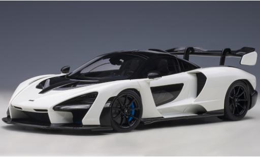 Diecast model cars McLaren Senna 1/18 AUTOart white/black 2018 McLaren Senna 1/18 AUTOart white/black 2018 diecast model cars