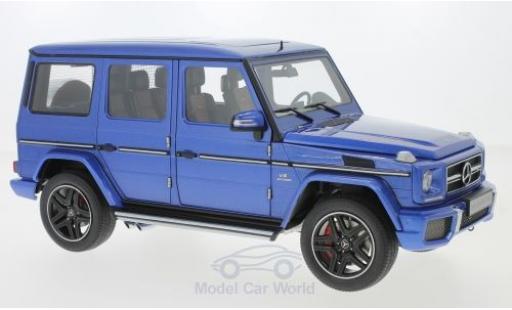 Diecast model cars Mercedes Classe G 1/18 AUTOart AMG G63 metallic blue 2017 Mercedes Classe G 1/18 AUTOart AMG G63 metallic blue 2017 diecast model cars