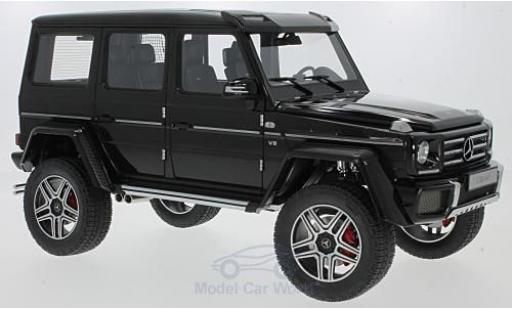 Mercedes Classe G 1/18 AUTOart G500 4x4 black 2016 diecast model cars