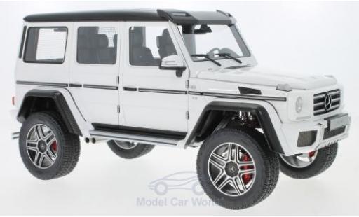 Mercedes Classe G 1/18 AUTOart G500 4x4 white 2016 diecast model cars