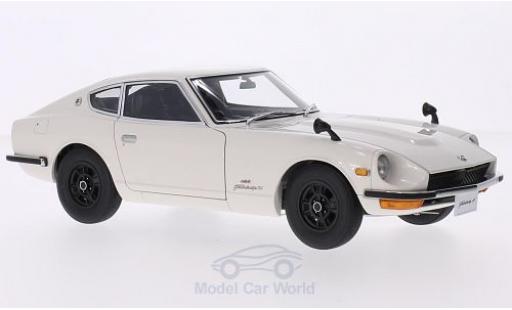 Nissan Fairlady Z S30 1/18 AUTOart 432 (PS30) white RHD 1969 diecast model cars