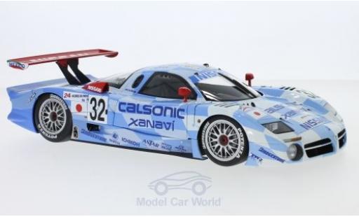 Nissan R390 1/18 AUTOart GT1 No.32 Calsonic Xanavi 24h Le Mans 1998 K.Hoshino/A.Suzuki/M.Kageyama diecast model cars