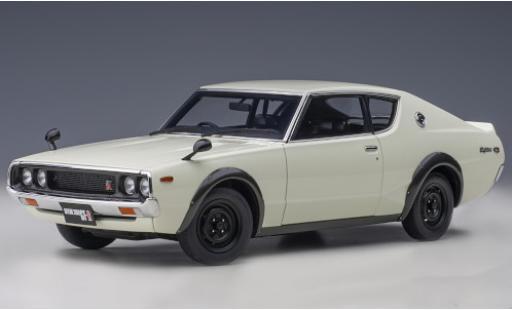Nissan Skyline 1/18 AUTOart 2000 GT-R (KPGC110) white RHD 1973 diecast model cars