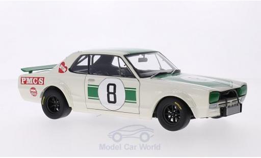 Nissan Skyline 1/18 AUTOart GT-R (KPGC10) RHD No.8 GP Japan 1971 M.Hasemi diecast model cars