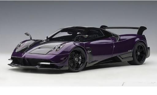 Diecast model cars Pagani Huayra 1/18 AUTOart BC metallic lila/carbon 2016 Pagani Huayra 1/18 AUTOart BC metallic lila/carbon 2016 diecast model cars