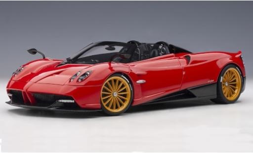 Diecast model cars Pagani Huayra 1/18 AUTOart Roadster red/carbon 2017 y compris les Hardtop Pagani Huayra 1/18 AUTOart Roadster red/carbon 2017 y compris les Hardtop diecast model cars