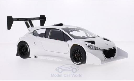 Diecast model cars Peugeot 208 T16 1/18 AUTOart T16 white Pikes Peak 2013 Plain Body Version Peugeot 208 T16 1/18 AUTOart T16 white Pikes Peak 2013 Plain Body Version diecast model cars