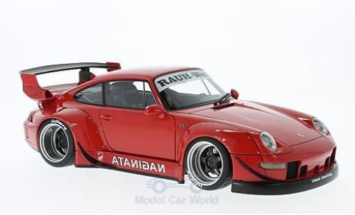 Diecast model cars Porsche 993 RWB 1/18 AUTOart 911 () RWB red Rauh Welt greye Felgen Porsche 993 RWB 1/18 AUTOart 911 () RWB red Rauh Welt greye Felgen diecast model cars