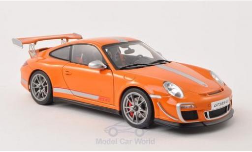 Diecast model cars Porsche 997 GT3 RS 1/18 AUTOart 911 () GT3 RS 4.0 orange/grey 2011 Porsche 997 GT3 RS 1/18 AUTOart 911 () GT3 RS 4.0 orange/grey 2011 diecast model cars