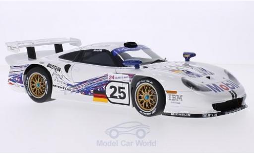Porsche 996 GT1 1/18 AUTOart 911 GT1 No.25 24h Le Mans 1997 T.Boutsen/H-J.Stuck/B.Wollek diecast model cars
