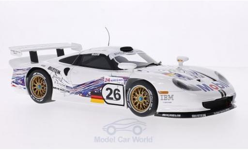 Porsche 996 GT1 1/18 AUTOart 911 GT1 No.26 24h Le Mans 1997 E.Collard/R.Kelleners/Y.Dalmas diecast model cars