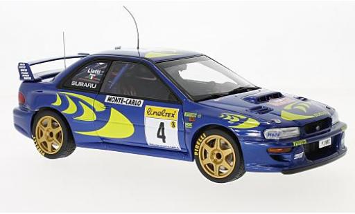 Subaru Impreza 1/18 AUTOart WRC No.4 Rallye Monte Carlo 1997 P.Liatti/F.Pons diecast model cars