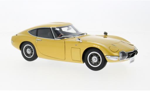 Diecast model cars Toyota 2000 GT 1/18 AUTOart gold 1967 1:18 Toyota 2000 GT 1/18 AUTOart gold 1967 1:18 diecast model cars