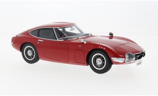 Diecast model cars Toyota 2000 GT 1/18 AUTOart rot 1967 1:18 Toyota 2000 GT 1/18 AUTOart rot 1967 1:18 diecast model cars