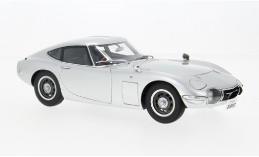 Diecast model cars Toyota 2000 GT 1/18 AUTOart silber 1967 1:18 Toyota 2000 GT 1/18 AUTOart silber 1967 1:18 diecast model cars