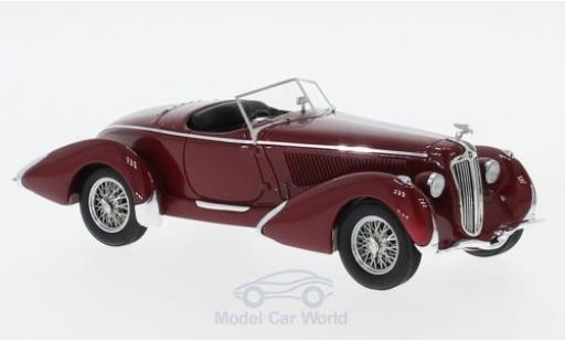 Amilcar G36 1/43 AutoCult Pegase Grand Prix Roadster red RHD 1935 diecast model cars