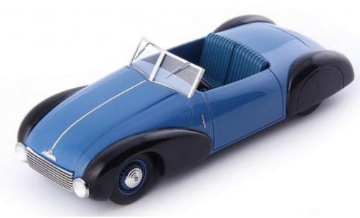 Bmw 340 1/43 AutoCult /1 Roadster blue/black 1949 diecast model cars