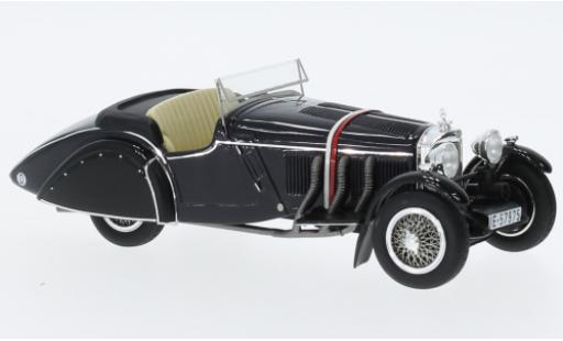 Diecast model cars Mercedes SSK 1/43 AutoCult Gläser black 1931 Mercedes SSK 1/43 AutoCult Gläser black 1931 diecast model cars
