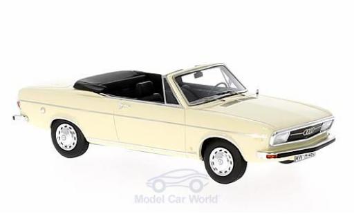 Audi 100 LS 1/43 AutoCult LS Cabriolet beige 1969 diecast model cars