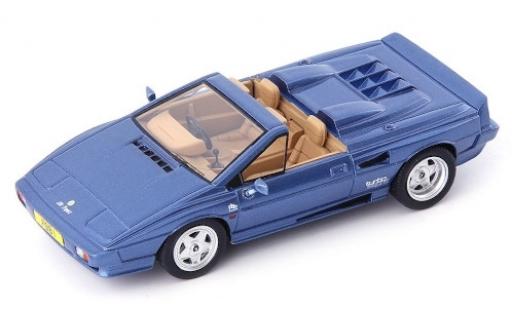Lotus Esprit 1/43 AutoCult Turbo PBB St. Tropez Convertible metallic blue RHD 1990 diecast model cars